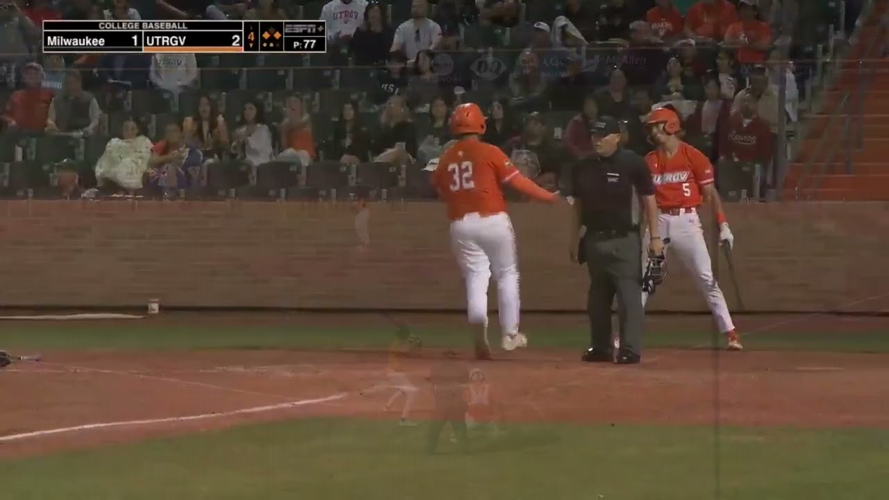 UTRGV Baseball Clinches Series Victory Over Milwaukee