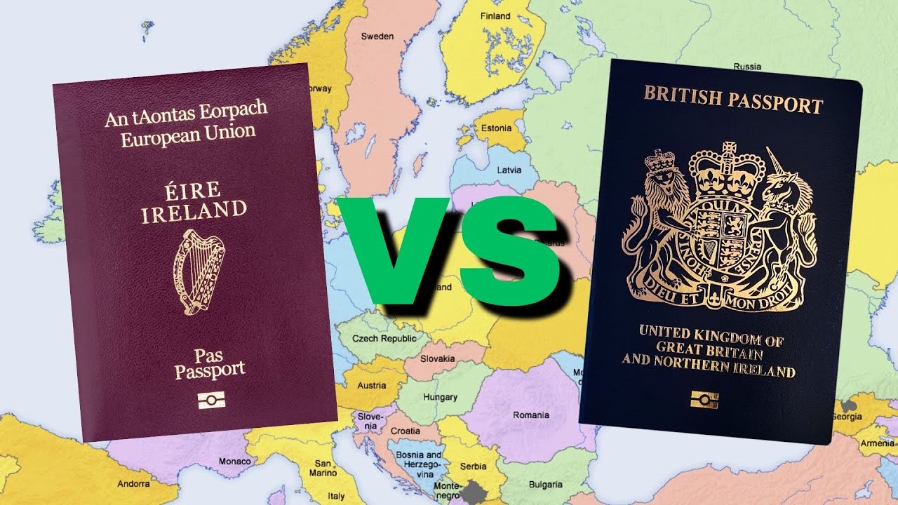 Гражданство Великобритании или Ирландии: что лучше? 🇮🇪