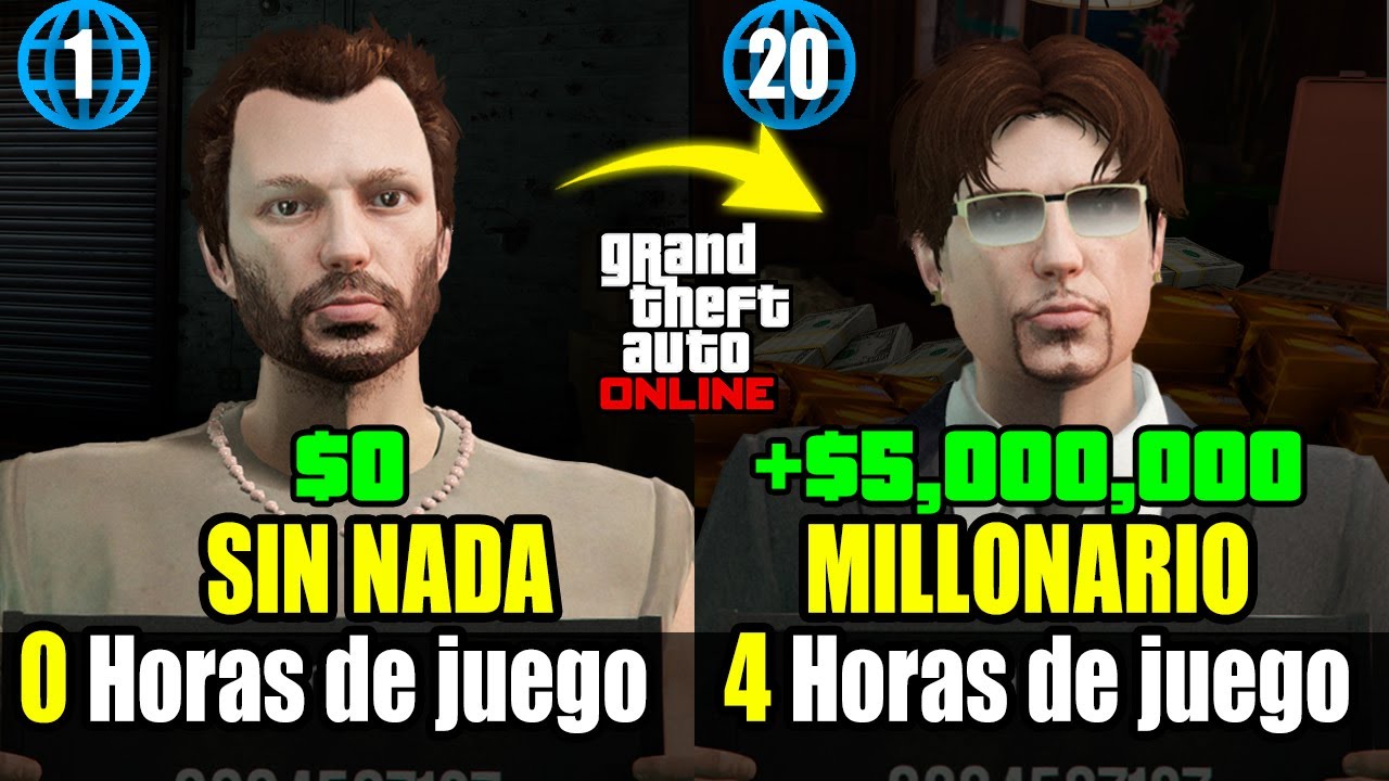 Guía Paso A Paso DEFINITIVA para COMO EMPEZAR y SER MILLONARIO desde 0 GTA 5 ONLINE