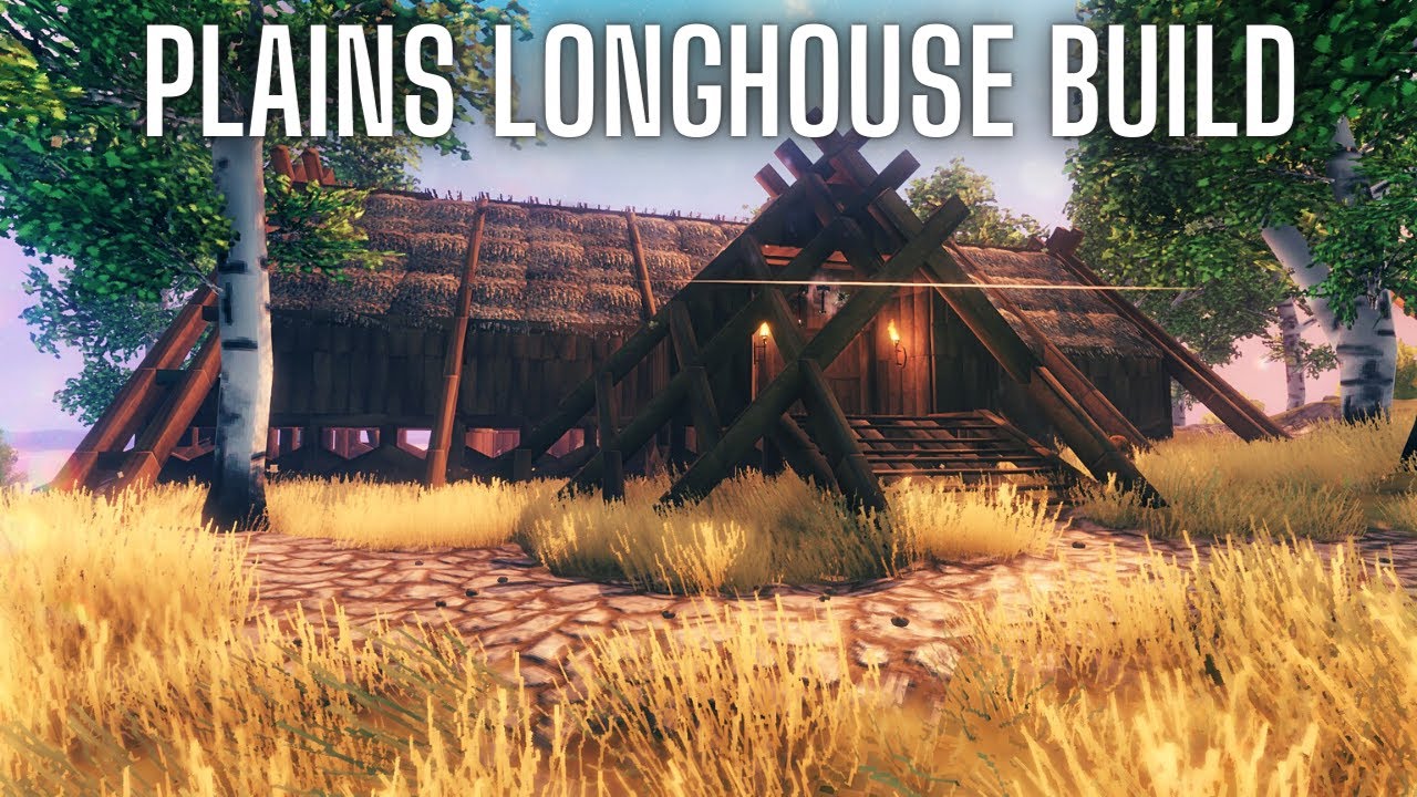 Valheim: Plains Longhouse Build