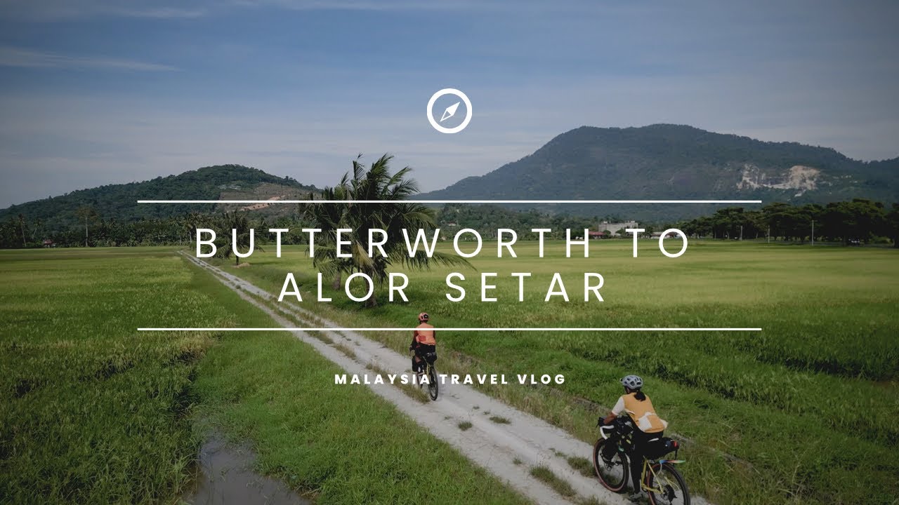 Langkawi Bike Tour Vlog Day 2 - Butterworth to Alor Setar