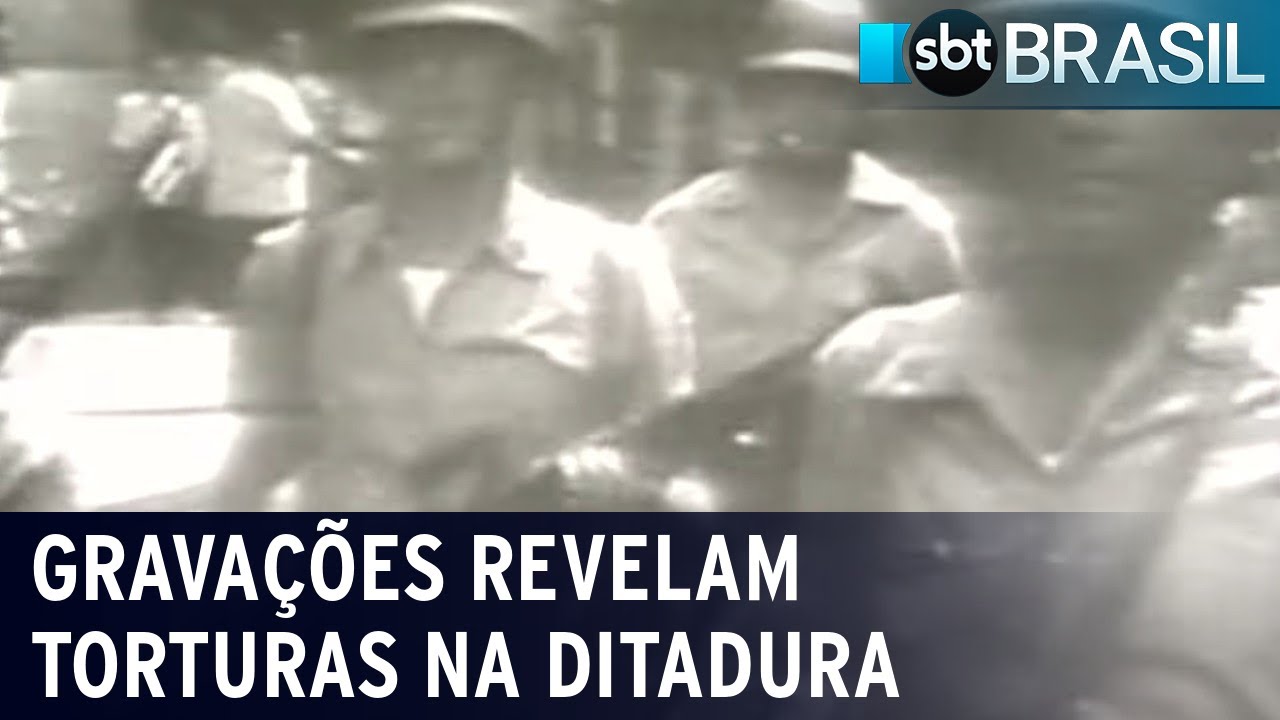 Gravações apontam casos de tortura durante a ditadura | SBT Brasil (18/04/22)