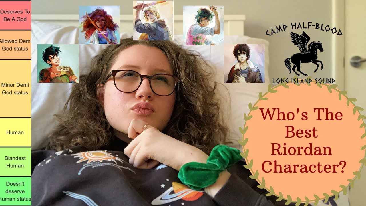 Tier Ranking Rick Riordan Characters⚔️