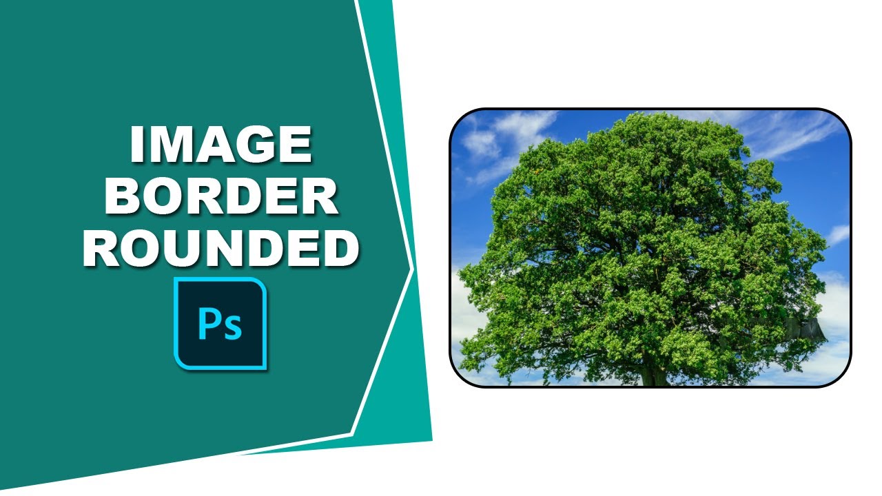 how to make image border rounded in photoshop