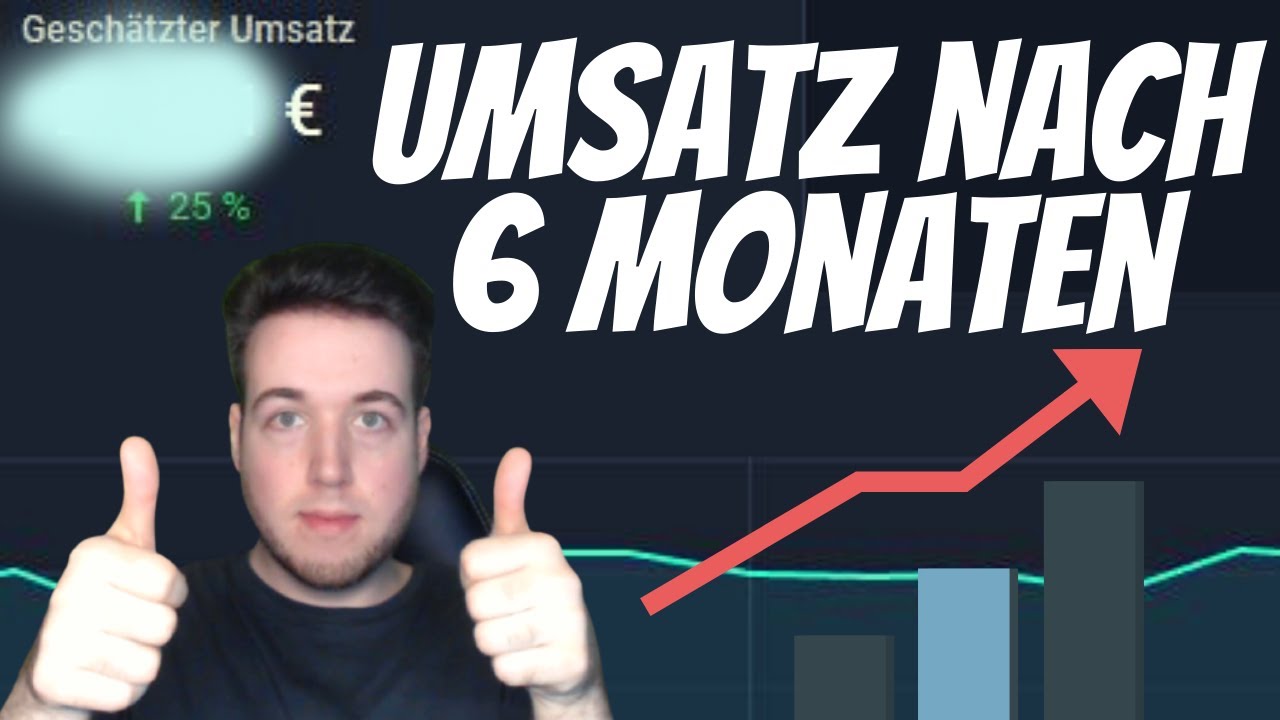 Wie viel UMSATZ nach 6 Monaten Youtube / Youtube Einnahmen als kleiner Youtuber!