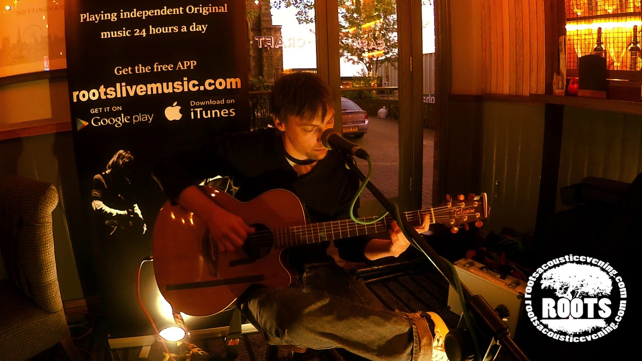Colin Rigby playing live the Head Of Steam Nottingham music   roots live music Video