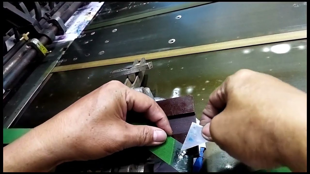 how to fix feeder belt of sline machine
