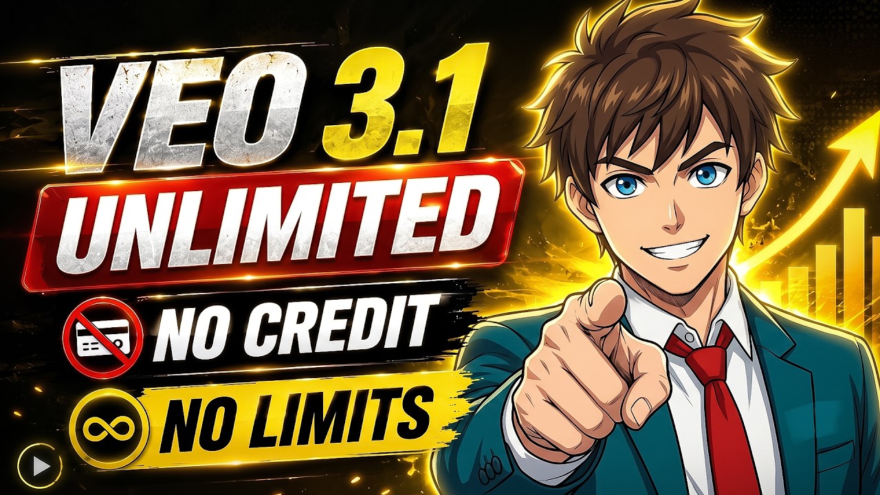 How to Use Google Veo 3.1 FREE & Unlimited (3 Hidden Working Methods) | No Credits Needed