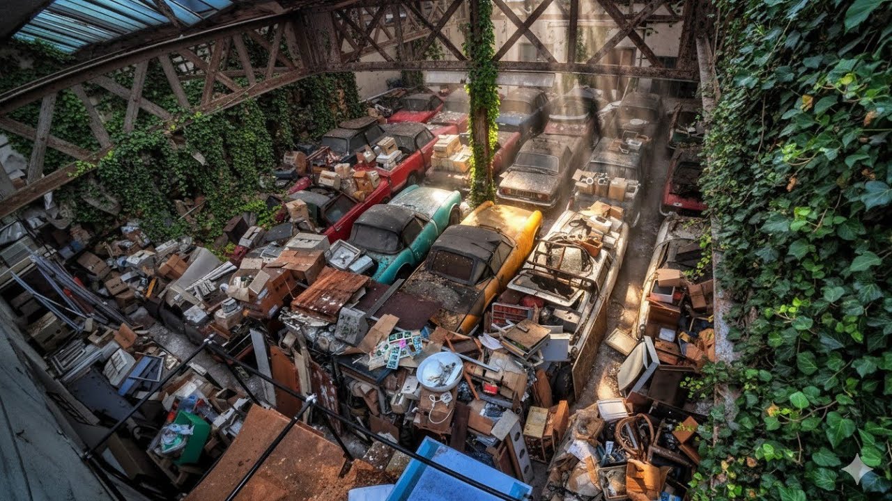 Gefährliche Mission - Hunderte Seltene Oldtimer vergammeln hier in einer Halle! 