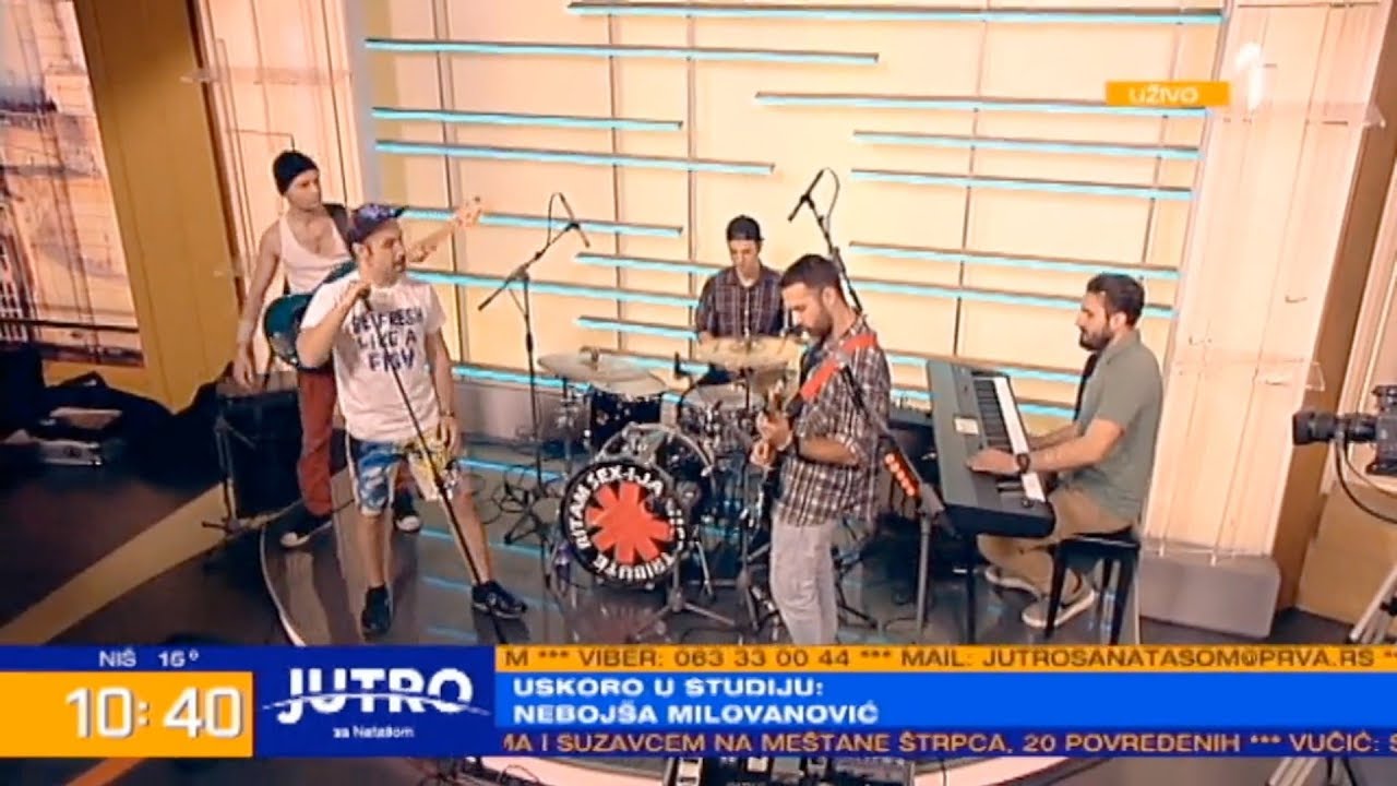 Red Hot Chili Peppers - Snow (Hey Oh) - (Cover by RITAM SEX-I-JA) Live @ TV Prva
