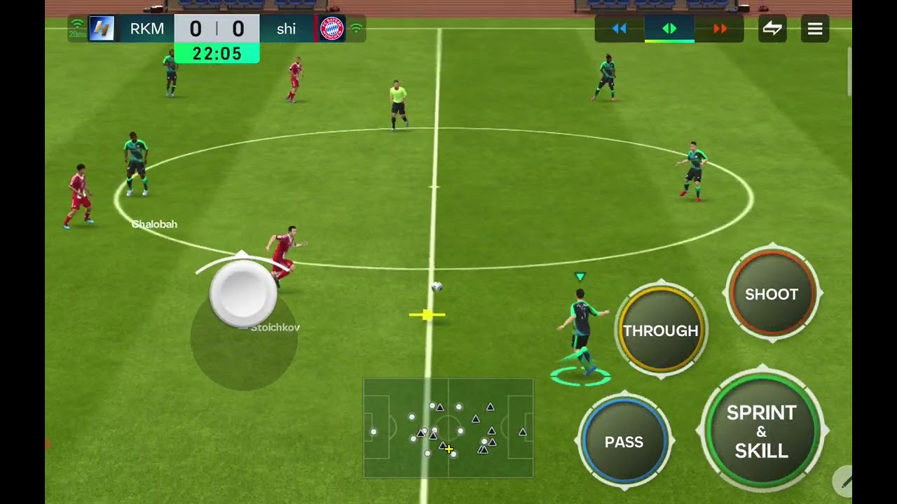 Playing Head to Head in FC mobile 👽👽👽💀💀💀🥶
