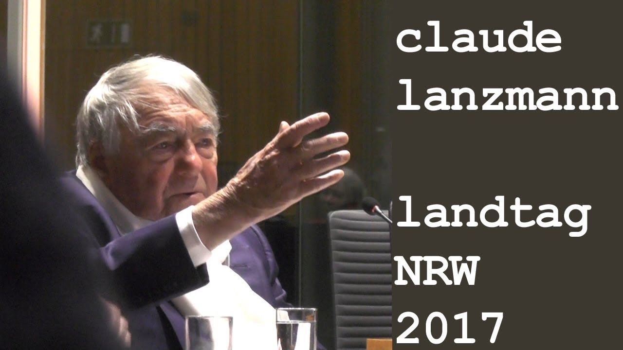 Claude Lanzmann - Landtag NRW - Kultur Literatur Düsseldorf