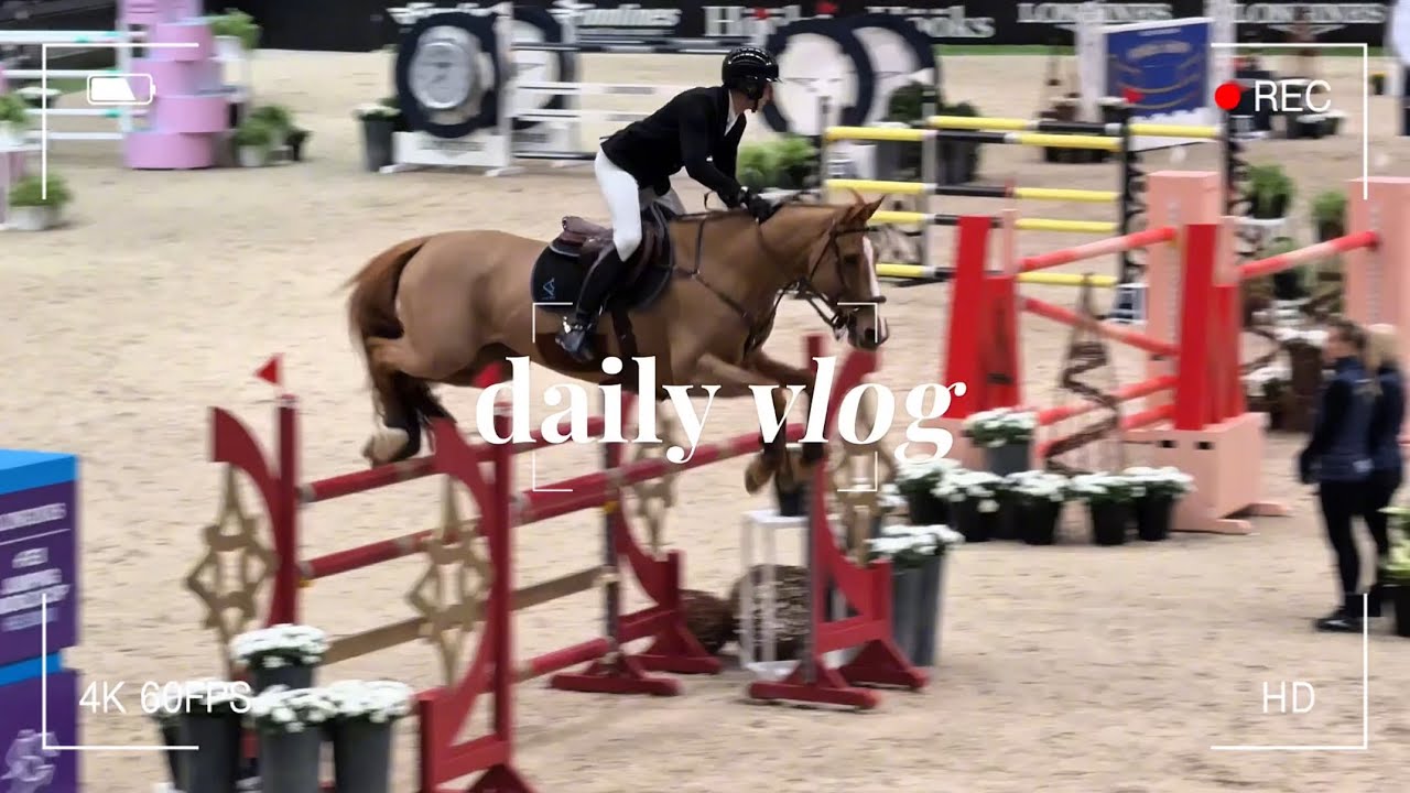 Behind the Scenes at Helsinki International Horse Show! Volunteering | HIHS2026 | VLOG | EQUESTRIAN 