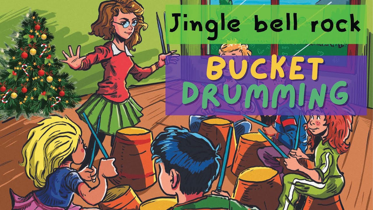 Jingle bell rock Bucket Drumming