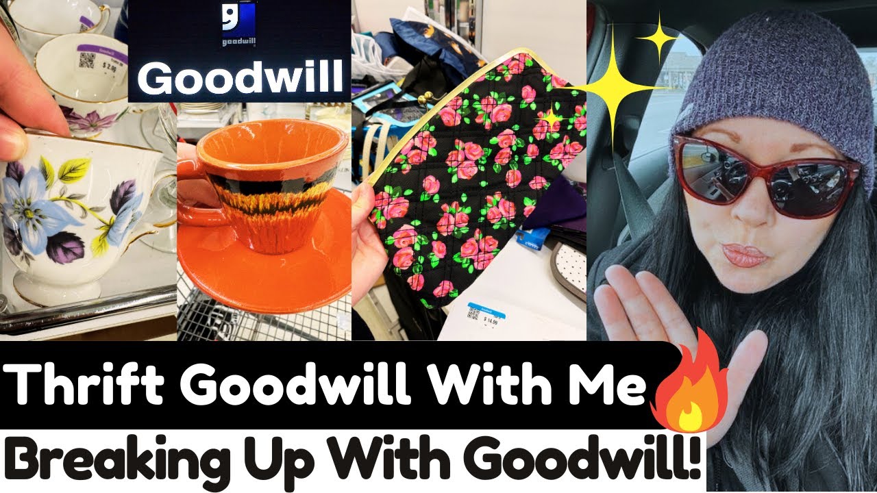 SO OVER IT! thrifting goodwill for home decor🔥