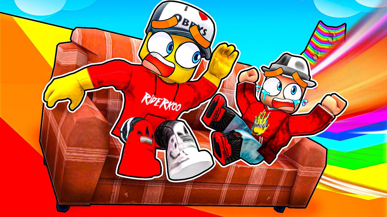 SJÍŽDÍME NA VŠEM Z KOPCE DOLŮ V ROBLOXU... (Slide Down A Hill)