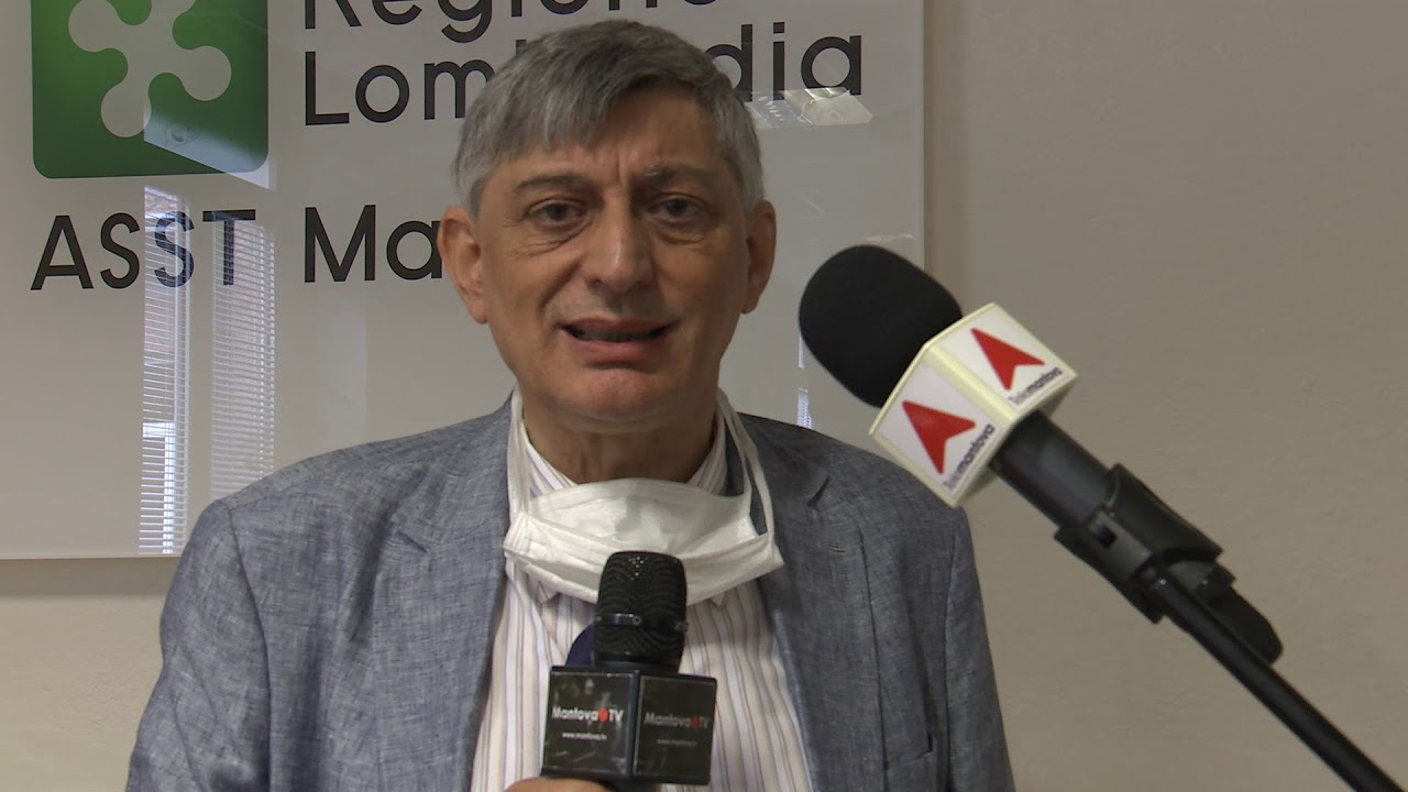 L'assessore regionale Giulio Gallera in visita a Mantova