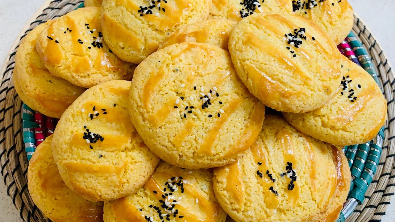 Kulcha Jawari Afghan corn cookies recipe Kolcha Jawari  كلچه جوارى افغاني طرزتهيه كلچه جوارى آسان