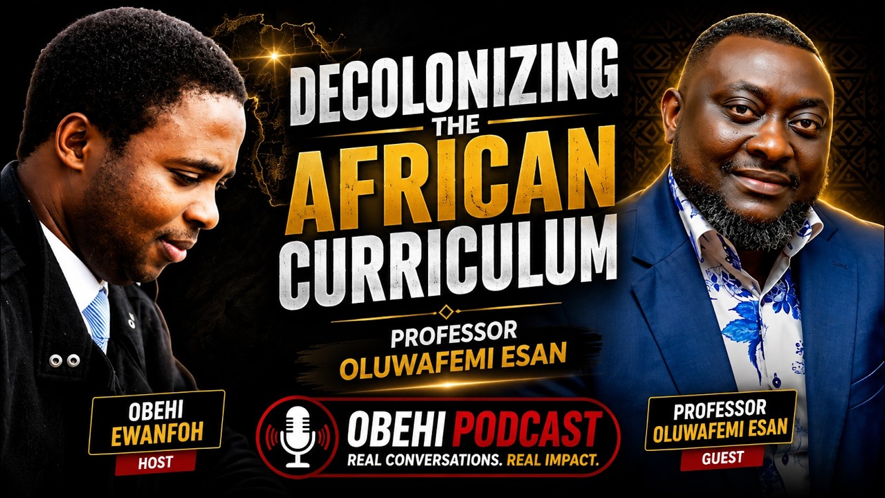 The Shocking Truth: Decolonizing the African Curriculum with Professor Oluwafemi Esan. Learn N live