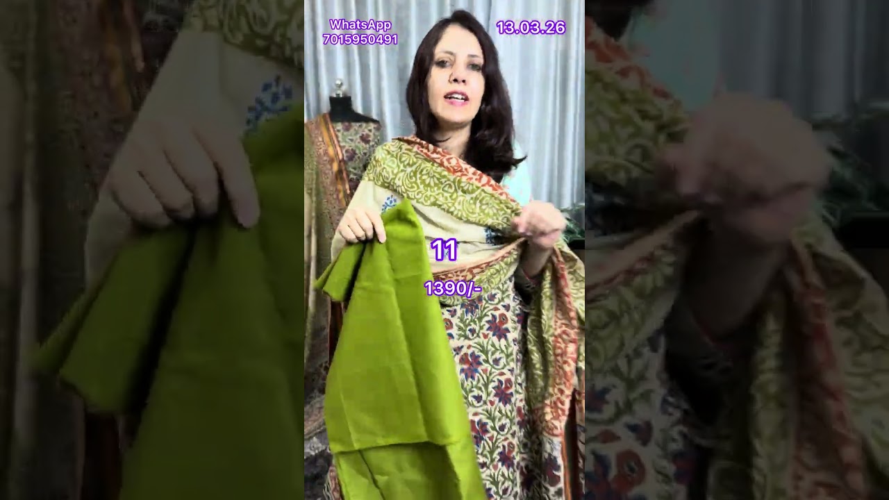 13.03.26🌸 Pure Cotton Jaipuri Suits Collection 🌸