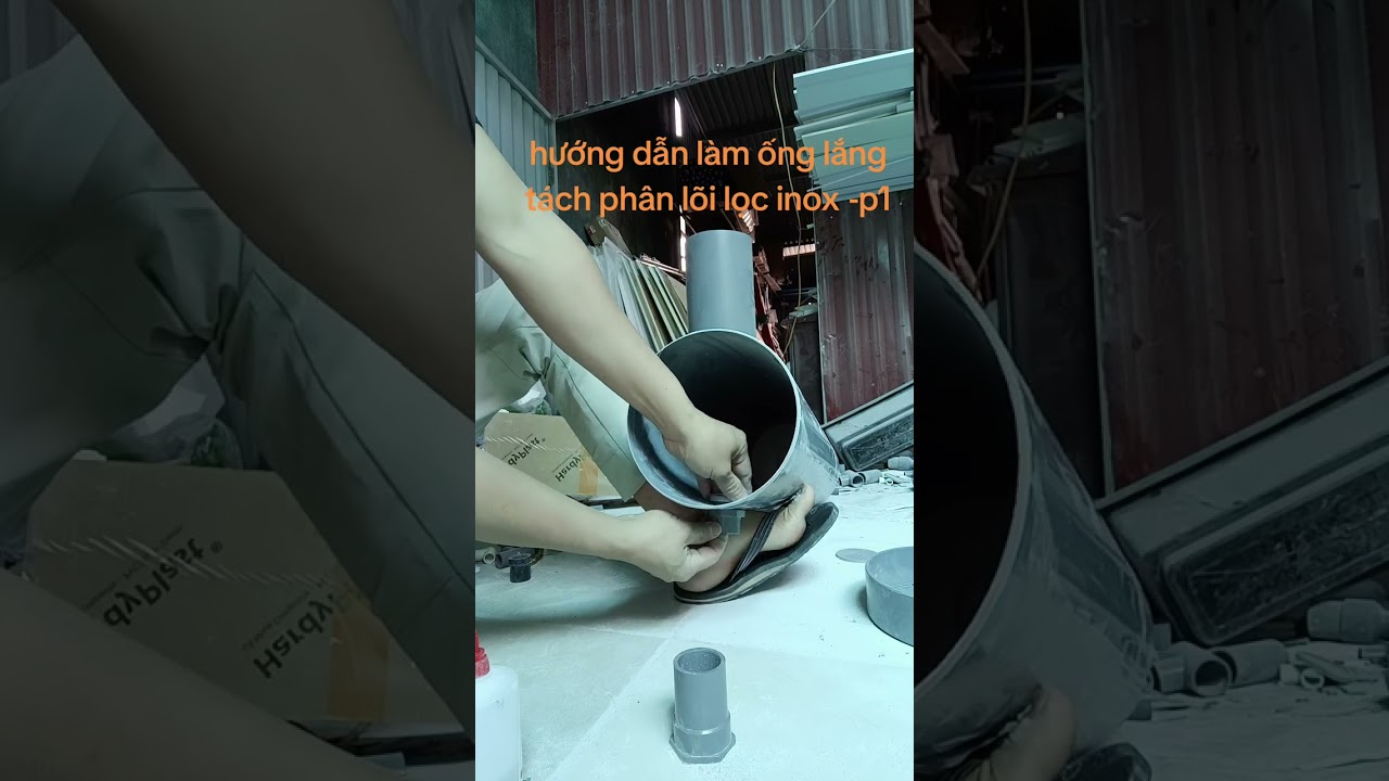 Hướng dẫn làm ống lắng tách phân#onglang