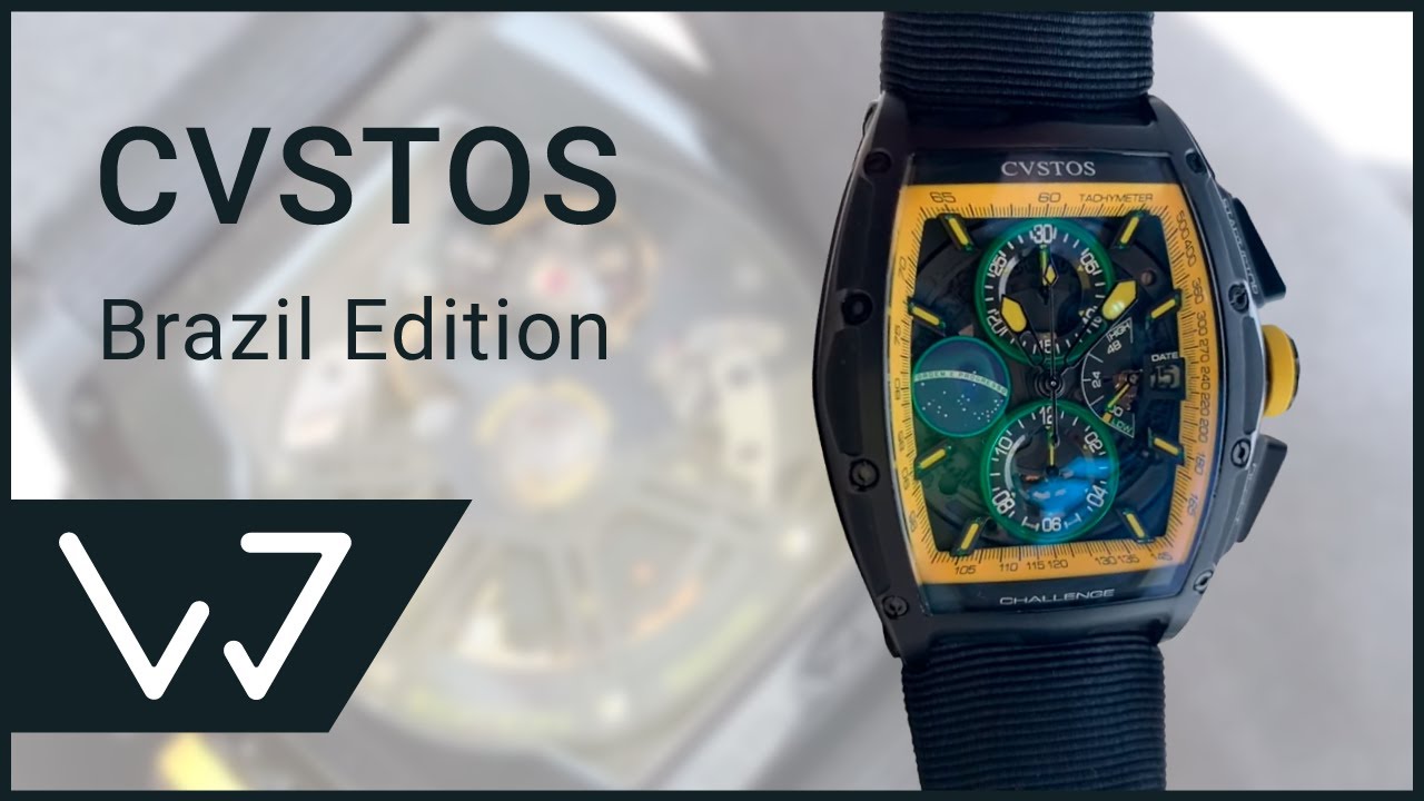 The Cvstos Challenge Chrono II Brazil Lmtd. Edition