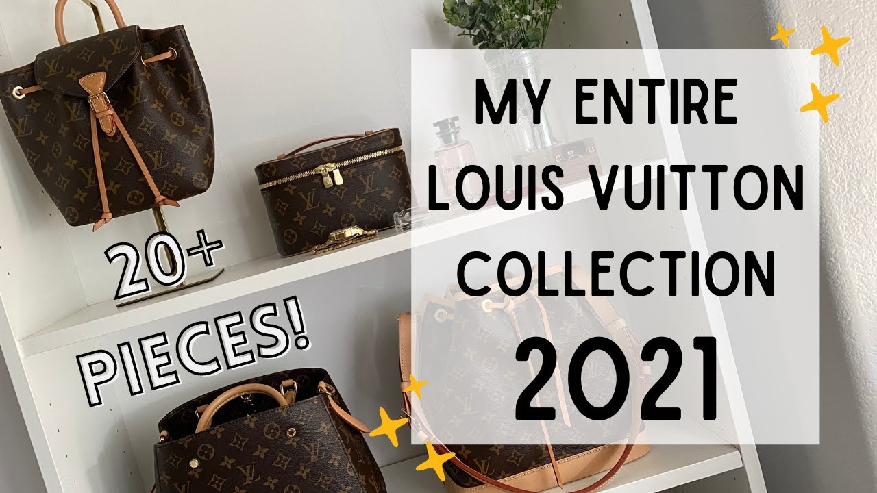 MY ENTIRE LOUIS VUITTON COLLECTION 2021 | Michelle Orgeta