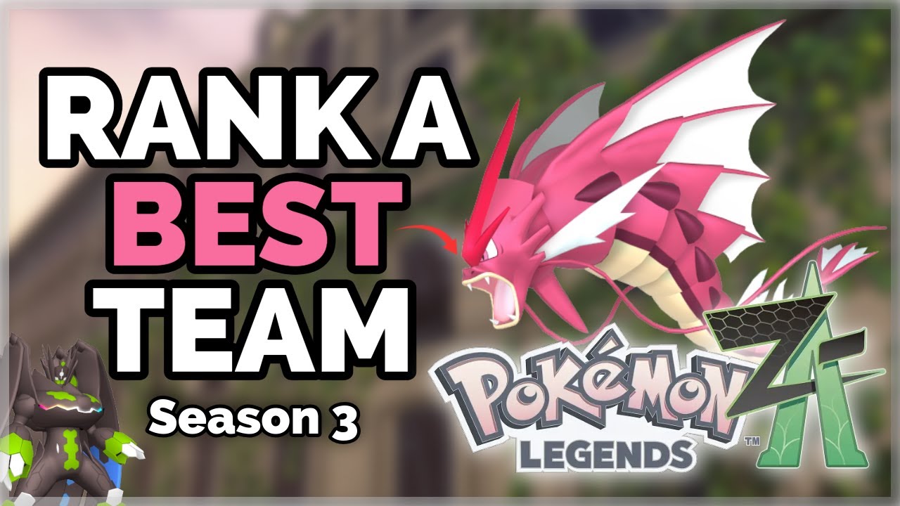 🔥LA MEILLEURE EQUIPE PVP SAISON 3 | POKEMON LEGENDS ZA RANKED BATTLES ⚔️