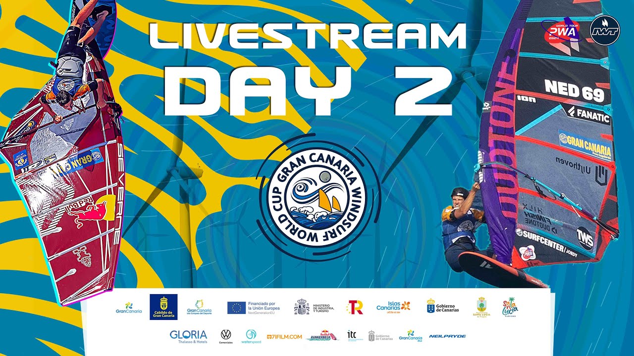 Pro Men & Women Waves - Gran Canaria GLORIA Windsurf World Cup. POZO IZQUIERDO. LIVESTREAM DAY 2