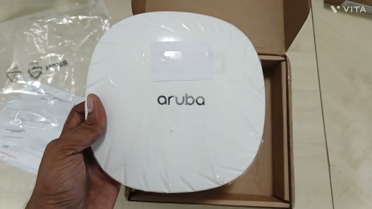 Unboxing Aruba AP-515 (RW) Unified AP, 802.11ax (Wi-Fi 6)