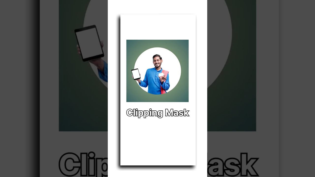 Clipping Mask image into shape || pixellab tutorials || #shorts #youtubeshorts