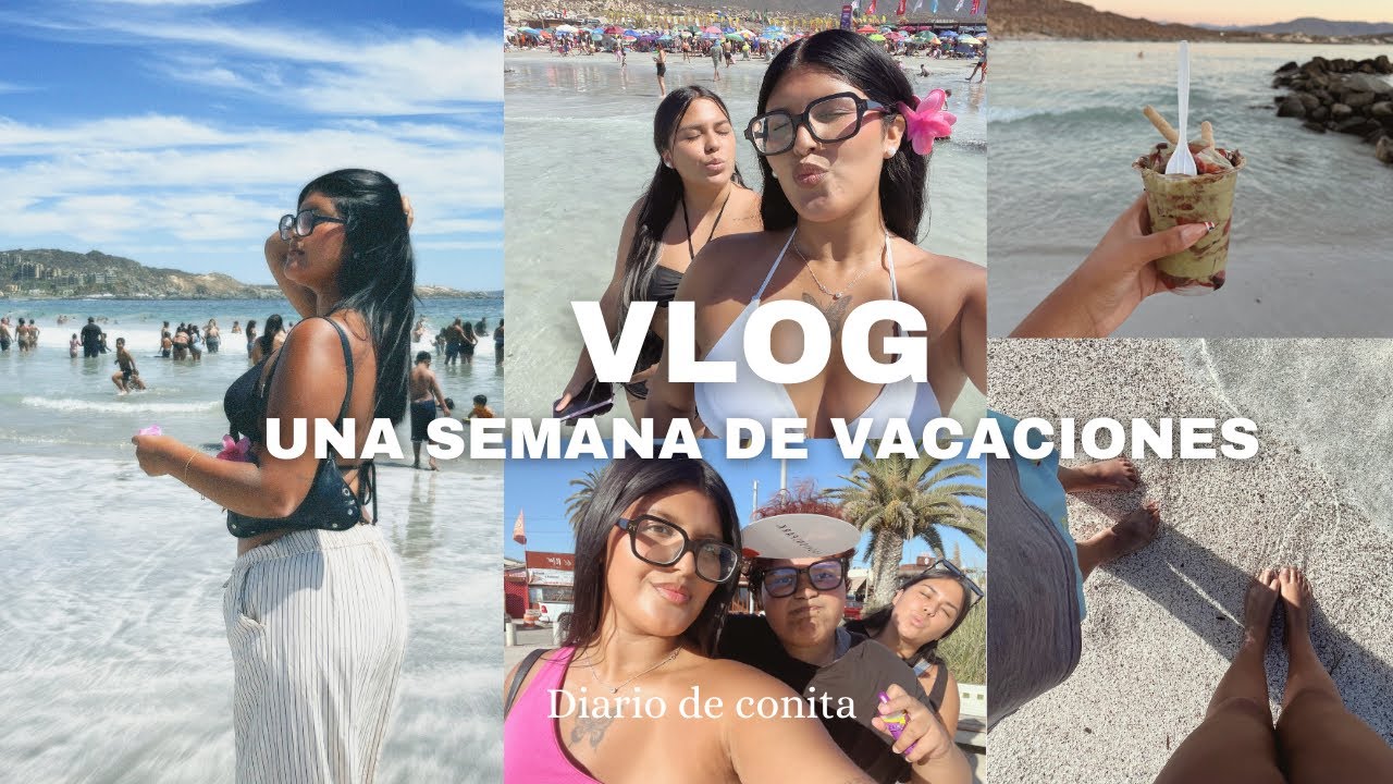 Una semana en vacaciones ˖°𓇼🌊⋆🐚🫧 | VLOG 