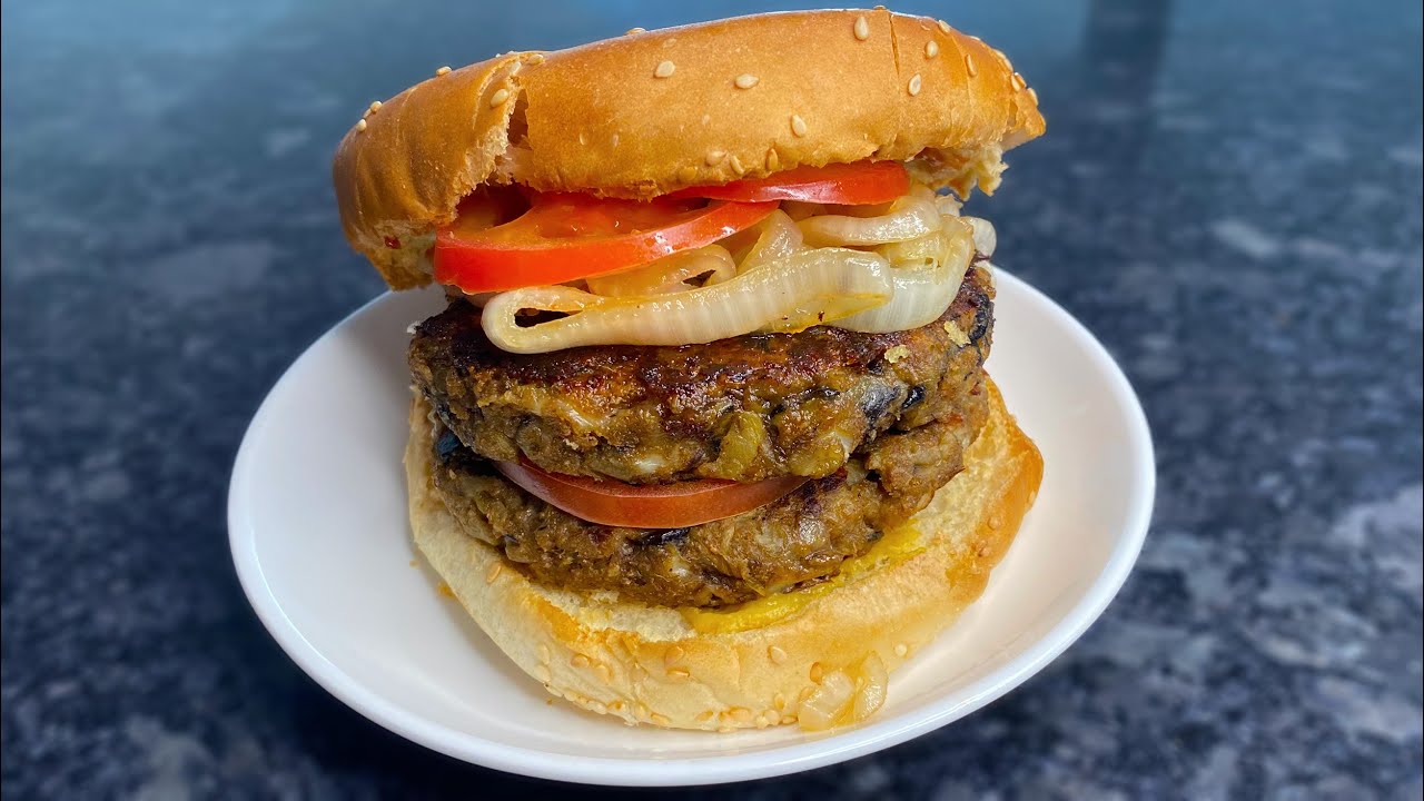 Hamburguesa de Berenjena Vegetariana en Minutos | El de las trufas
