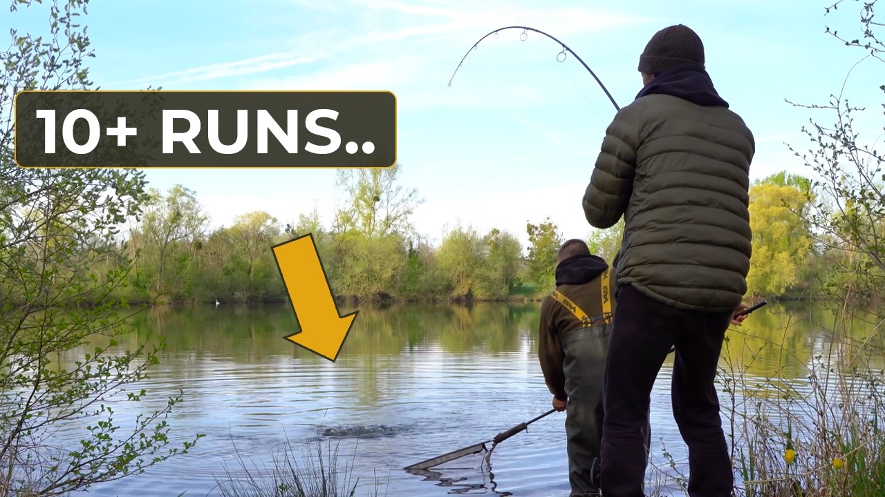 Weekendje karpervissen op OPENBAAR WATER  in Frankrijk