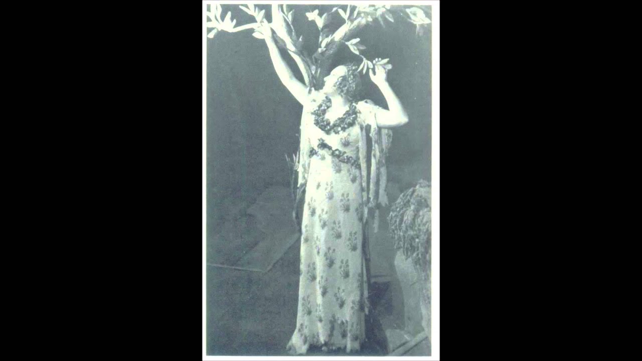 R. Strauss - Daphne - Verwandlung der Daphne - Margarete Teschemacher - Böhm (1938)