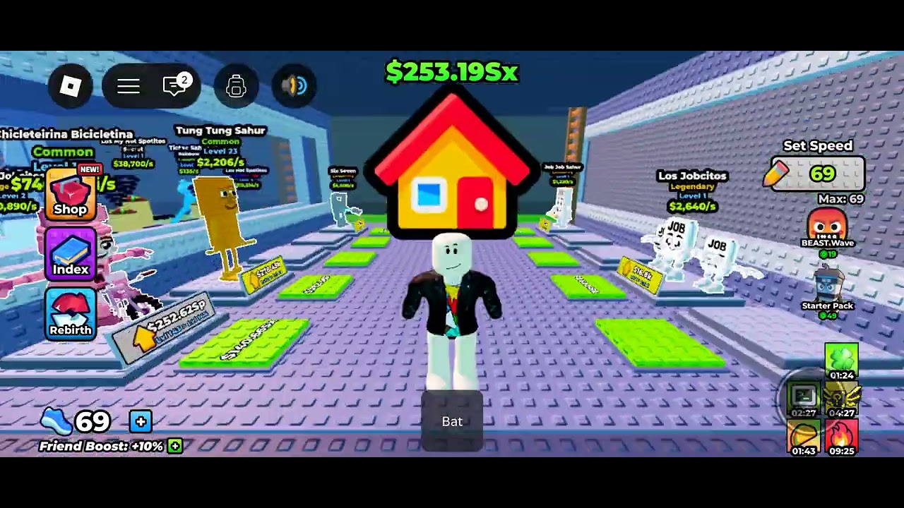 ESCAPE WAVES FOR LUCKY BLOCKS 🌊🍀 | Roblox Survival Gameplay
