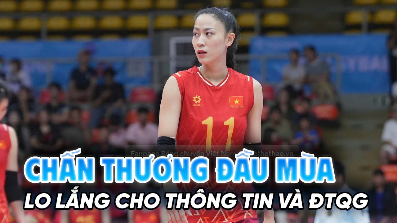 Kiều Trinh gặp chấn thương ngay đầu mùa giải 2026: Nỗi lo lắng cực độ cho Thông Tin và ĐTQG