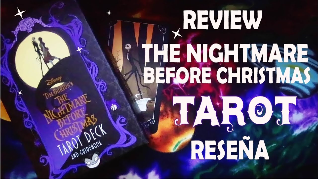 Reseña Review THE NIGHTMARE BEFORE CHRISTMAS TAROT en Español