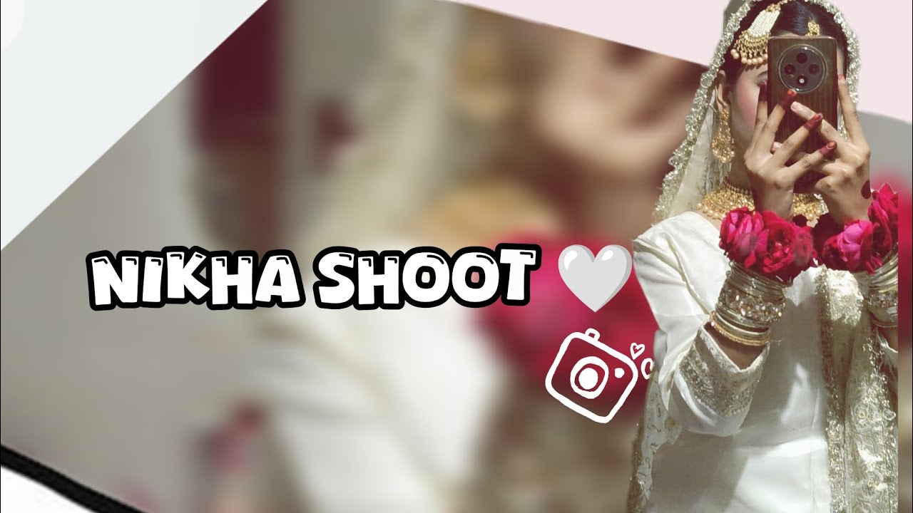 Nikhaa shoot || 🤍|| vlog || by || Saniya Mirza||