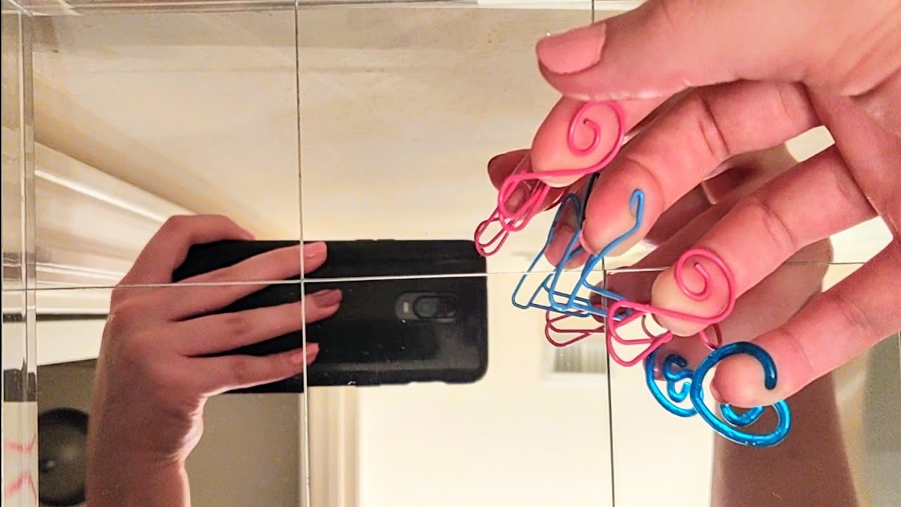 ASMR Fast Camera Tapping With Paper Clip Nails! 📎 (Lofi, No Talking)