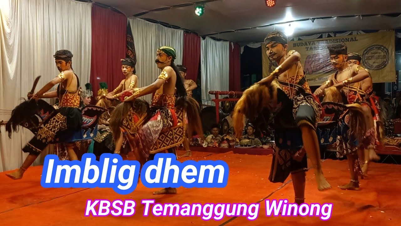 KBSB Temanggung Winong Desa Winongsari pentas lenggeran di Kalipetung Kaliwiro