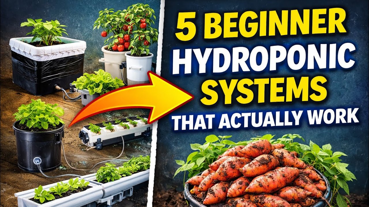 5 beginner hydroponics systems that actually work 