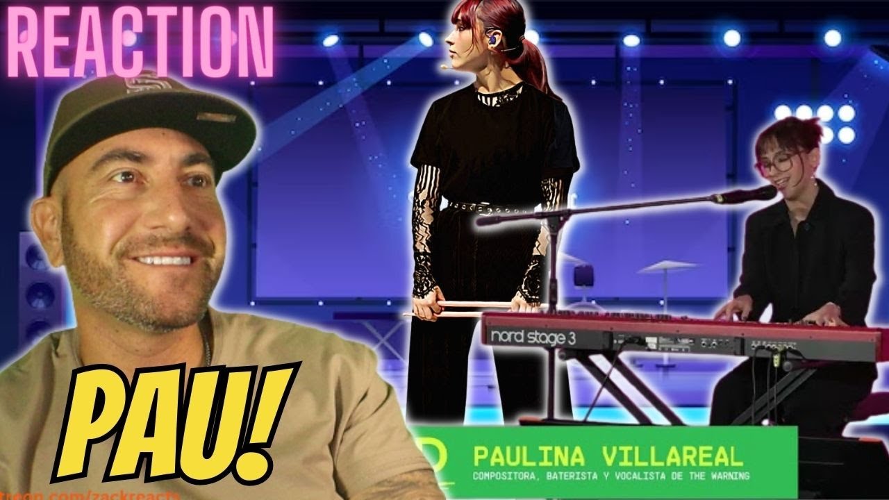 She's Amazing! | Pau Villarreal (The Warning) - Performance | Decididas Summit 2024 | First REACTION
