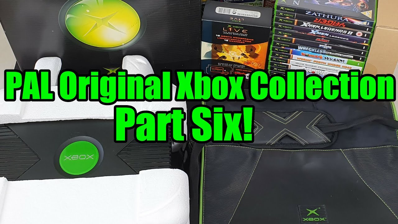 Original PAL OG Xbox Games Collection - Part 6 - The End ...For Now!