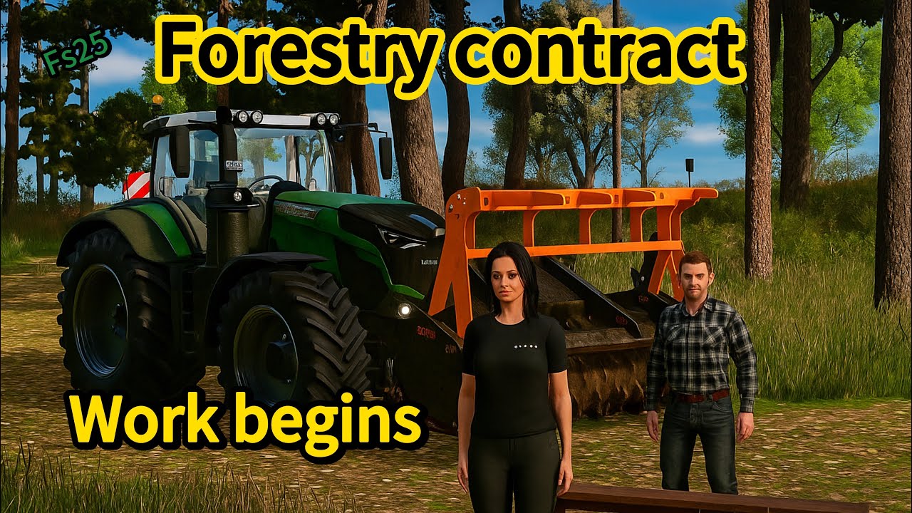 Taking on Contract Work: Logging Edition | Farming Simulator 25