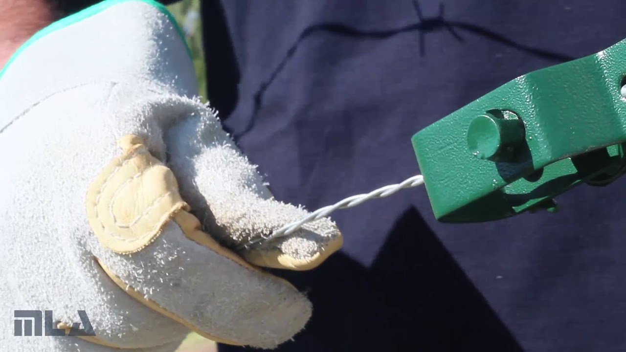 Instalación de alambre de púas con torniquetes Mini MLA