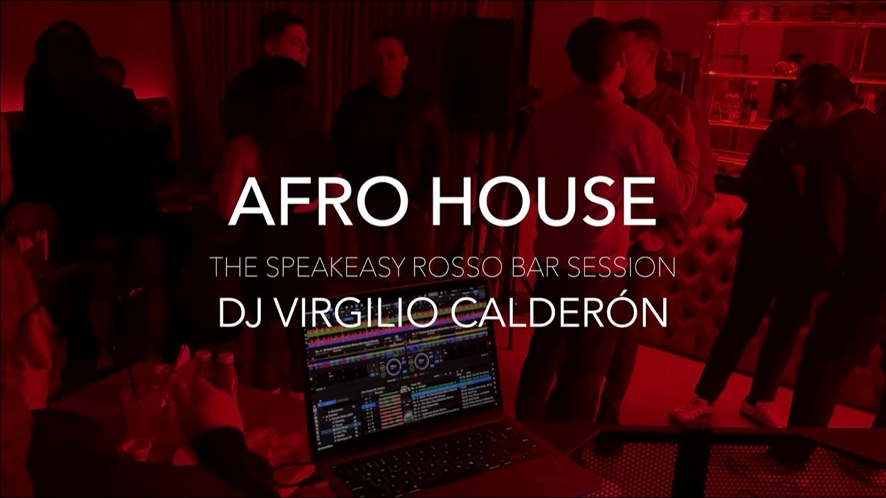 Afro House & Latin Vibes DJ Set @ Speakeasy Rosso Bar (Red Light Session) | DJ Virgilio Calderón