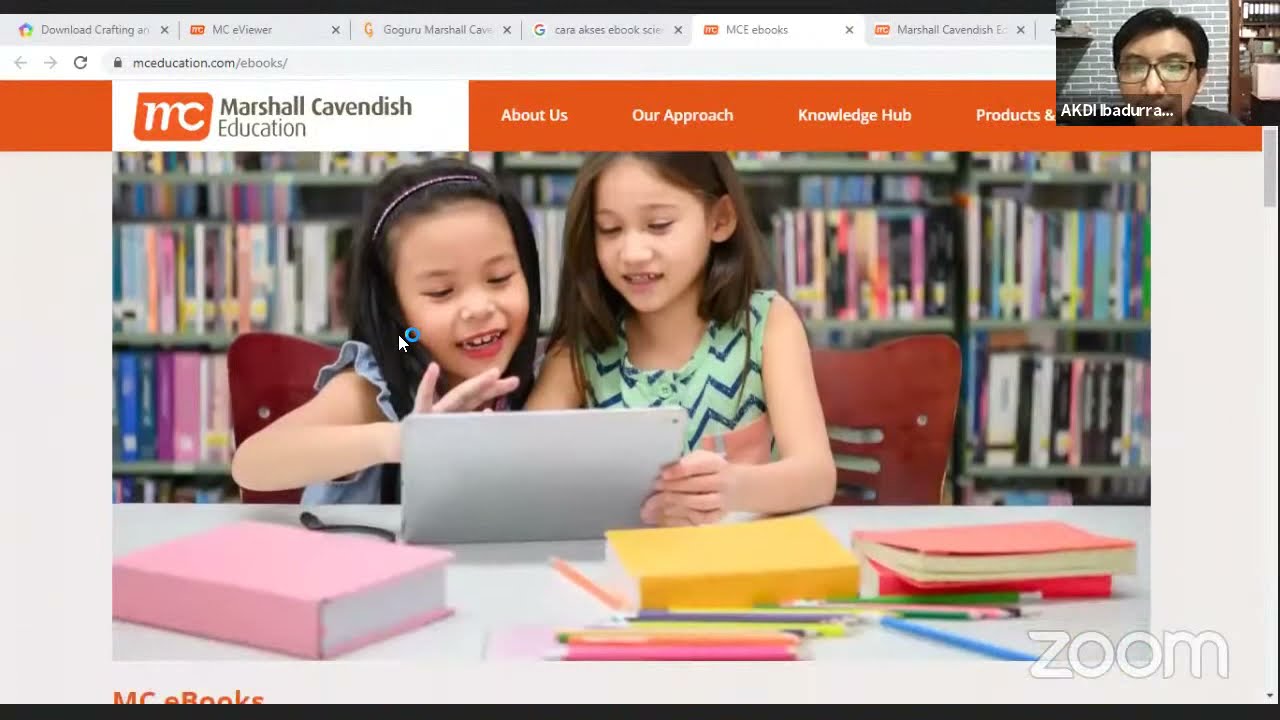 Tutorial Mengakses e-book Science and Math Marshall Cavendish Education
