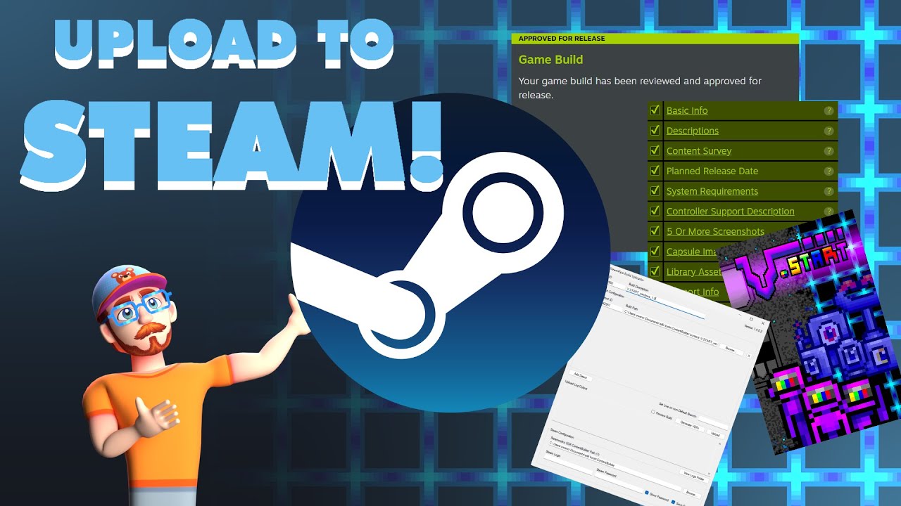 How to Upload your Game to Steam!