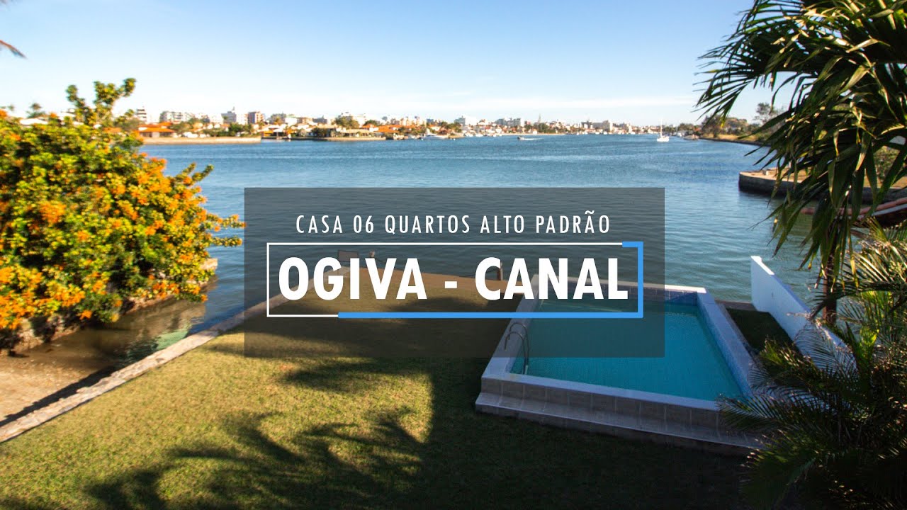 Casa com 6 Quartos - Bairro Ogiva - Cabo Frio - RJ
